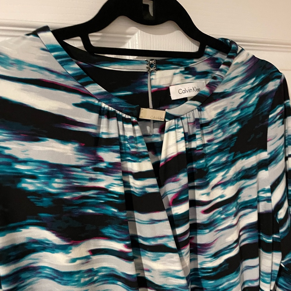 Calvin Klein asymmetrical tunic